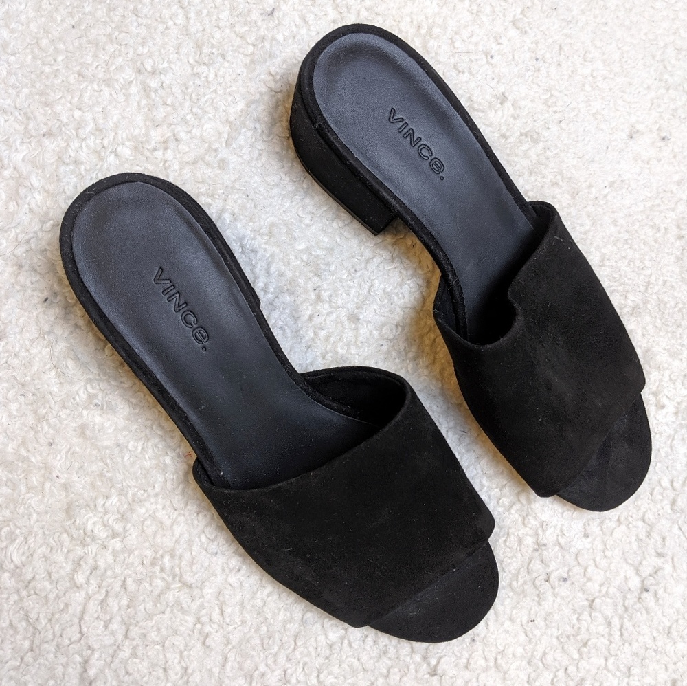 Vince Rachelle Slip On Mules